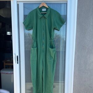 Noble Green Utility Jumpsuit